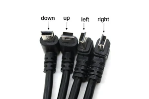 USB 2.0 to 5pin Mini USB 5-Pin Cable 8 Pin UC-E6 Camera USB Data Cable