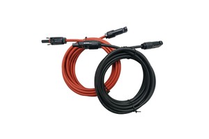 Solar Extension Cord Pv DC Cable Verlengkabel 2 Meter 6mm² Solar Panel Connector Cable