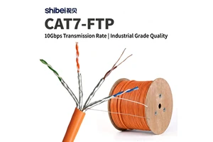 Universal 305m Pull Box CAT7 FTP Cable 600MHz Shielded LAN Wire For Project Cat 7 Ethernet Cable Cat7 Lan Cable