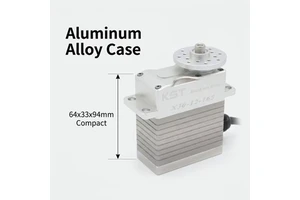 KST X30-12-165 12V High Power Brushless Servo 165kg Large Torque Metal Gear for Heavy PTZ & Industrial Optical Mounts