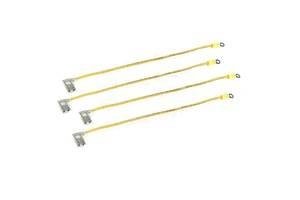 Insulated Copper Crimp M3 M4 M5 M6 RV Lug O Ring Terminal to Fldny Flag 110/187/250 Connector Wire Cable Harness for Battery