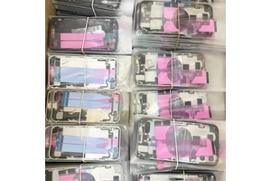 Original Quality Battery Cover New Glass Housing and Flex Cables for iPhone 12 Pro & 12 Pro Max with Logo and Bar Design