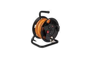 Hot Sale Outdoor Industrial Custom Universal Heavy Duty 20M Grounding AU Portable Plastic Extension Cord Reel Cable Reel