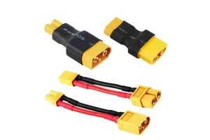 XT90 XT90S XT60 to 2Pin XT30 XT30U XT30-F Connector Wire Ebike Battery Male Female DC Power 50A Adapter Connect Extension Cable