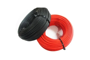 For Sell Solar Cable 6mm Power Cord Solar Home Wire 4 mm 1 Meter PV1-F Tinned Copper Core Cable XLPE DC Photovoltaic Cable Wire