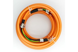 High Flexible Drag Chain S120 Servo Power Cable Oil Resistant IP67 Pre-Assembled 610V 10M Industrial Automation Cabling