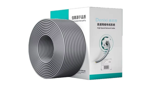 Denixi Spot Goods 1000ft 305M CAT6 Communication Cable Lan 23AWG 24AWG UTP FTP SFTP Ethernet Network Cable for Indoor Use