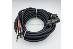 Servo Motor Power Cord JWSP-XM30NSL-15 JWSP-XM30NFL-15 JWSP-XM30NSS-15 JWSP-XM30NFS-15 4 Cores Electric Motor Power Cable