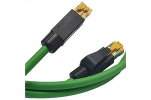 Industrial Ethernet Communication Cable ProfiNet Type B C Double Shielded 36V Rated Voltage Conductor Material None Diameter