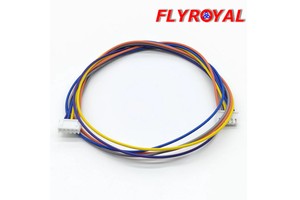 Custom 5Pin JST XH2.54 Wire Harness Dual Connector Color Coded Cable 22AWG for 3D Printer CNC Robot Stepper Motor Sensor OEM ODM