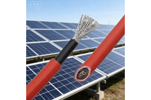 UV Resistant Solar Cable, Prevents Cracking in Extreme Sunlight, 25+ Years Lifespan