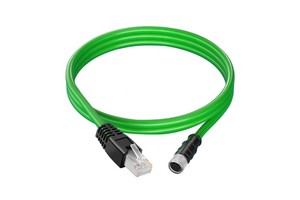Industry 4.0 EMC Double Shielded Cat6A EtherNet/IP Cable 10G High Flexible AGV Industrial Ethernet Cable