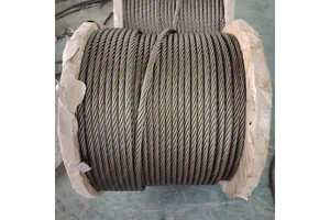 Durability Wire Rope Caliper Bright Steel Wire Rope With Clamp