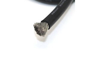 95mm² Silicone Rubber Wire and Car Battery Cable Tinned Copper Conductor Resistant to Most Oils, Acids, Lyes and Oxidants.