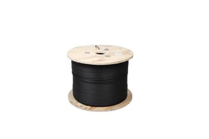 FTTH Drop Cable De 1 Hilo Fibra Optica Roll 1 Core 2 Core 4 Core G652D G657A1 1km 2km Optic Fiber Drop Cable