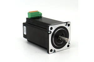 60MM NEMA 24 Hybrid Closed Loop Integrated Step Servo Motor 2.2N.m Driver 24-60VDC 2-Phase 4096 Lines Encoder Laser Cutting
