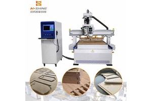 1325 CCD Edge Finding CNC Router Machine Woodworking Straight Row Tool Change Wood Cutting Machine for Cabinet Panel