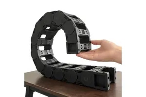 Yodel New Arrival Reinforced 45x90 Mm Open Type Bridge Sealed Nylon Drag Cable Chain For Transmission Industry