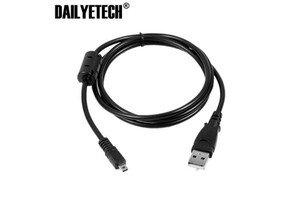 Dailyetech 1.5m Camera Digital Data USB Cable for Nikon Coolpix L19 L20 L100 S620 S6000 S6100 S620 UC-E6