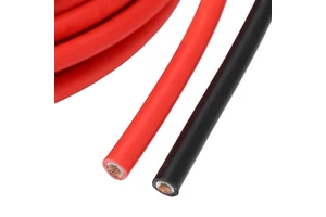 PV1-F Solar Cable 1x2.5mm2 1x4mm2 1x6mm2 DC PV Cable H1Z2Z2-K Photovoltaic Wire UV Resistant Halogen Free for Solar Power System