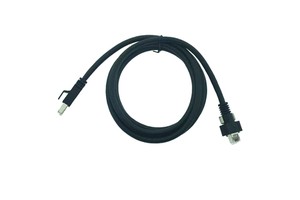 Hot Sales High Speed GigE Vision Industrial Camera Ethernet Cable Cat6A Network S/FTP RJ45 8P 26AWG with Lock Screw GigE Cable