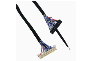 Efficient LVDS Cable Assembly - High-Speed Shielded Harness for Displays, Automotive, and Industrial Use