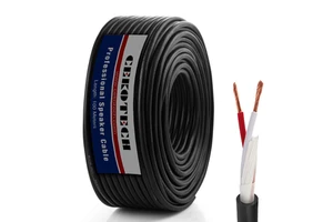 Wholesale Bulk 2x1.0 Sqmm 17AWG OFC Copper Wire Professional Stage Sound Twisted Pair Speaker Cable Speakon for Microphone