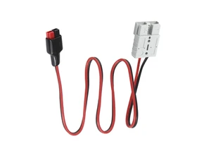 12V Copper PVC Insulated 50A Battery Cable Harness with SSB-50 Connector for Electric Vehicles & Solar Systems