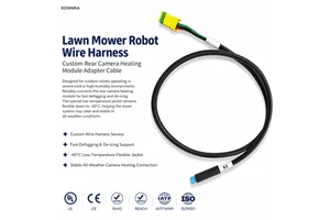 Konnra Lawn Mower Robot Home Appliance IP67 Waterproof Copper Core Wire Harness Rear Camera Heating Adapter Cable -40 Low
