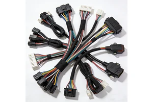Hotten Highly Flexible MCC 45Ohm 42AWG Micro Coaxial Cable Silver Plated Copper PFA Sheath Wires Cables Gimbal Cables