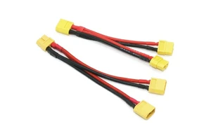 XT60 XT90T EC5 EC3 JST Plug Parallel Battery Connector Cable Extension Y / O Splitter Plug Adapter With AWG Wire for RC FPV