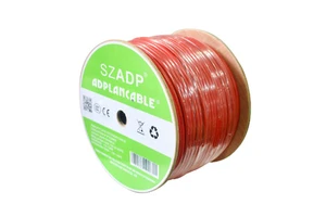 Hot Sale SaudiArabia Outdooor2C 16AWG 18 AWG Customized Shield 1000FT Reel Red Jacket Fire Alarm Electric Cable 2.5mm 1.5mm Wire