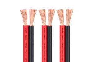 Automobile Battery Wires 2468 12awg 4.0mm 6.0mm Red Black Cable Solar