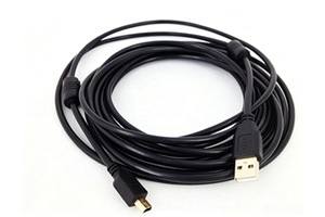 Mini USB 5P Digital Camera Data Cable 5 Meters Copper Conductor PVC Jacket for Data Transfer