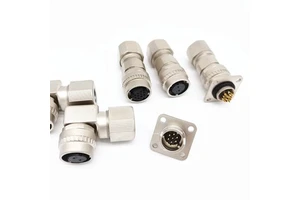 DDK Servo Motor Encoder Aviation Connector Plug Zinc Alloy CM10 Factory Supply