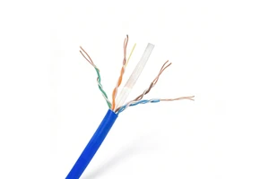 Low Loss 4 Core 23awg Teflon Cat 6 Network Ethernet Cable PTFE UTP Cat 6 Lan Cable 305m for High Temperature Industry