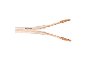Professional Stage OFC Speaker Wire Transparent HiFi Speaker Cable for Reliable Live Audio Transmission HiFi Speaker Wire ODM