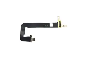 New for Macbook A1534 I/O USB-C Connector Board DC in Power Jack Flex Cable 821-00828-A 2016 2017 Year