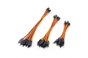 Futaba JR Servo Wire 150mm 200mm 300mm 500mm 800mm 1000mm Servo Extension Cable With Anti-loose Hook for RC Car Drone DIY Parts