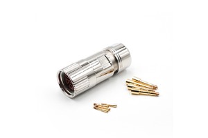 LECHUAN M923 Power Straight Female Plug Shielded Servo Motor Connector Cable Mount M23 6Pin 8Pin Circular Connectors