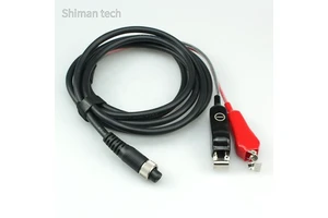 Electric Reels Power Cord with alligator Clip for Daiwa