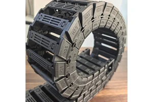Yodel Practical Hot Sale 15*25 Nylon Robotic Cnc Routers Quiet Cable Carrier Drag Chain Suppliers