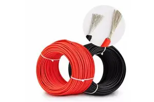 GCSOAR TUV Approval Insulated Tinned Copper Solar Wire 6MM 10MM 16MM 25MM PV Cable DC Solar Power Cable Wire