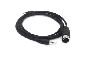 3.5mm to Midi Cable, 7-Pin Din Male to 1/8" Male Audio Lead for Bang & Olufsen B & O, Naim, Quad Stereo Systems