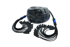 16-Way Multicore Cables XLR Audio Cable 16 Channel Snake Cables Stage Light Sound Signal Transmission Microphone Stock