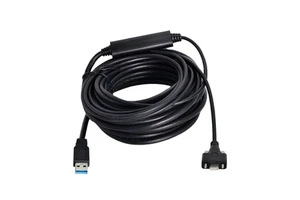 UC-048 8 Meter USB3.1 Type-C USB3.0 Male Camera Data Cable PVC Insulated Double Screw Locking Copper USB3.1 Type-C USB3.0 Wires