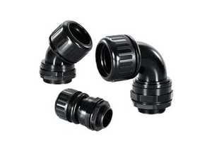90 Degree 45 Degree Straight Rotatable Nylon Cable Gland Flexible Conduit Connector Automation Robot Wire Protection