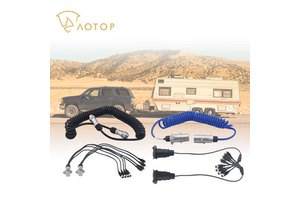 Automotive Accessories Van Trailer Connection Trailer Cable 5M 10M 15M 20M Car Monitor Camera System Extension Cable