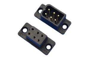 Gold Plated RC Model Aircraft Drone Connector Male Female Plug JY6P-G JX Series Servo UAV Fixed Wing VTOL Parts