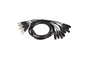 Custom Length 4/8/12/16ch Stage Channel Car Speaker Microphone XLR Audio Snake Cable